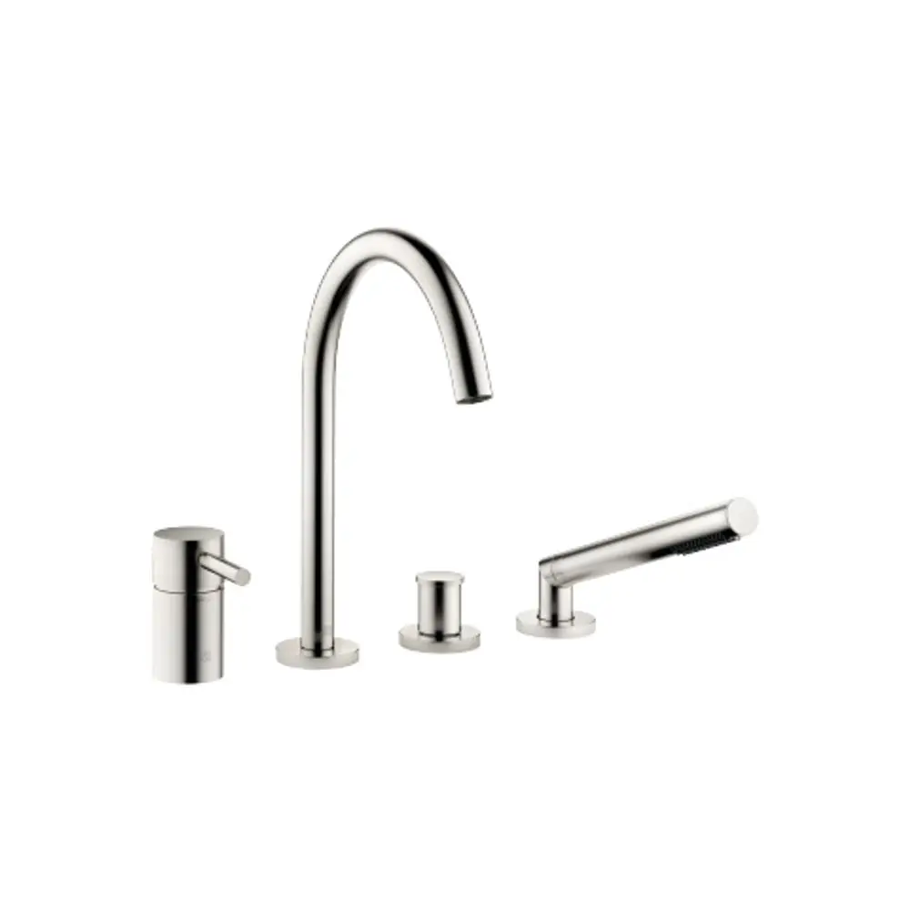 Dornbracht-META-Wannen-Vierlochbatterie-Ausladung 221mm-platin gebürstet, 27632661-06 Galeriebild 1